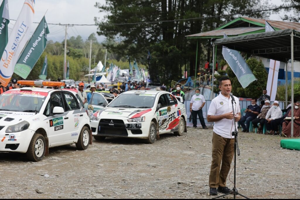 Musa Rajekshah Buka Danau Toba Rally 2021, Pulihkan Ekonomi Sumut dan Kembalikan Kejuaraan Dunia