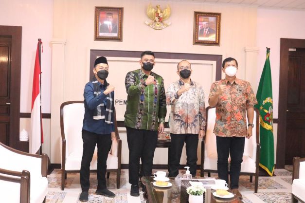 Staf Khusus Menteri Koperasi dan UKM Kunjungi Walikota Medan