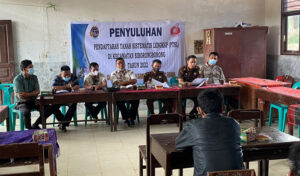 Kejari Taput dan BPN Taput Sosialisasi PTSL di Kecamatan Siborongborong