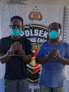 Polisi Amankan 2 Pria Sindikat Ranmor di Asahan