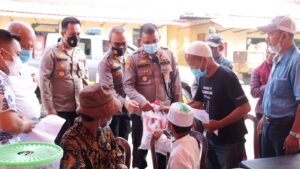 Ada Lucky Draw, Vaksinasi Digelar Polres Tanjungbalai Didatangi Warga