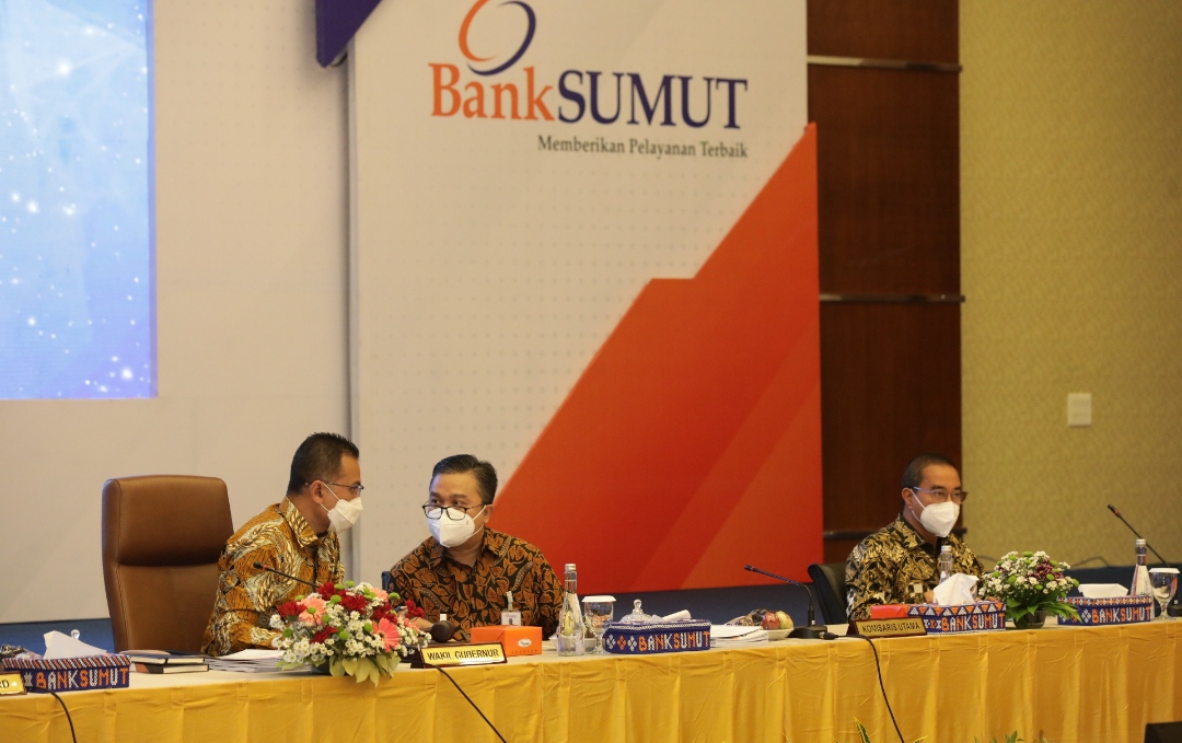 Rups Tahunan Bank Sumut Musa Rajekshah Minta Kepala Daerah Ikut Dorong Penyerapan Kur Media