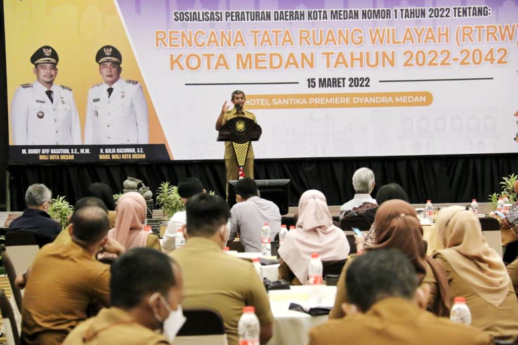 Pemko Medan Sosialisasikan Perda RTRW Kota Medan