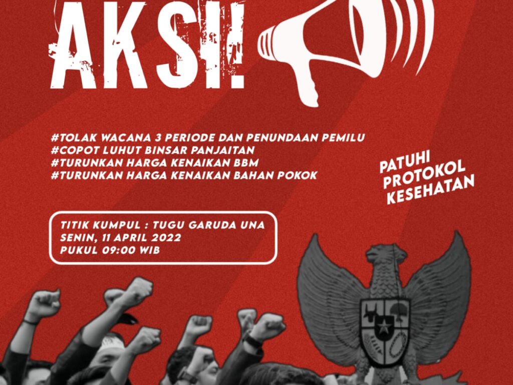 11 April Mahasiswa di Sumut Juga Akan Gelar Demo
