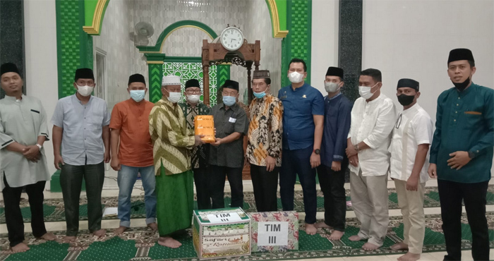 Kunjungan Safari Ramadhan di Masjid Nurul Iman Desa Sei Rejo