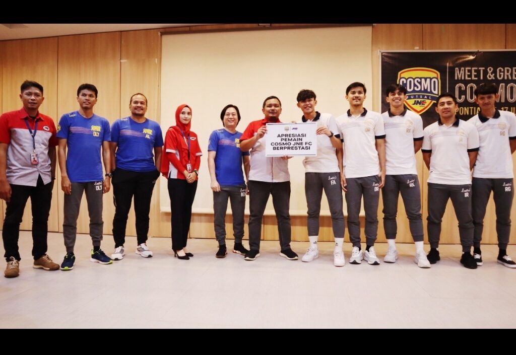 Raih Perak Futsal Sea Games Vietnam 2021, JNE Berikan Bonus Puluhan Juta untuk Pemain COSMO JNE FC