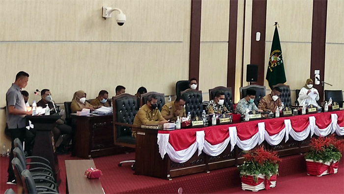 Rapat Paripurna DPRD Medan, Fraksi Gerindra Soroti Kinerja 11 OPD