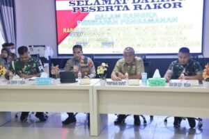 Pemko dan Jajaran Keamanan Bahas Persiapan Pengamanan Raker Komwil I Apeksi