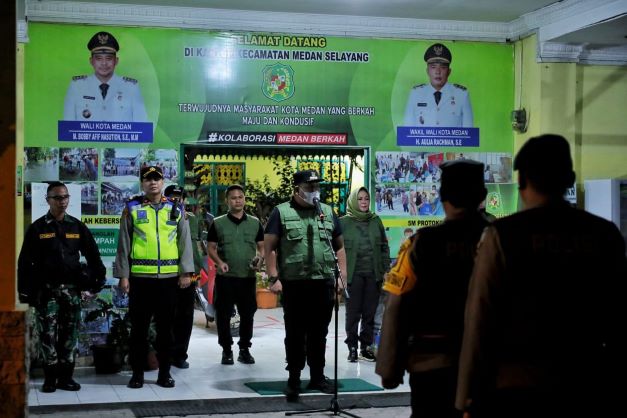 Wujudkan Kota Medan Lebih Kondusif, Kecamatan Medan Selayang Gelar Kegiatan NGOMPAS