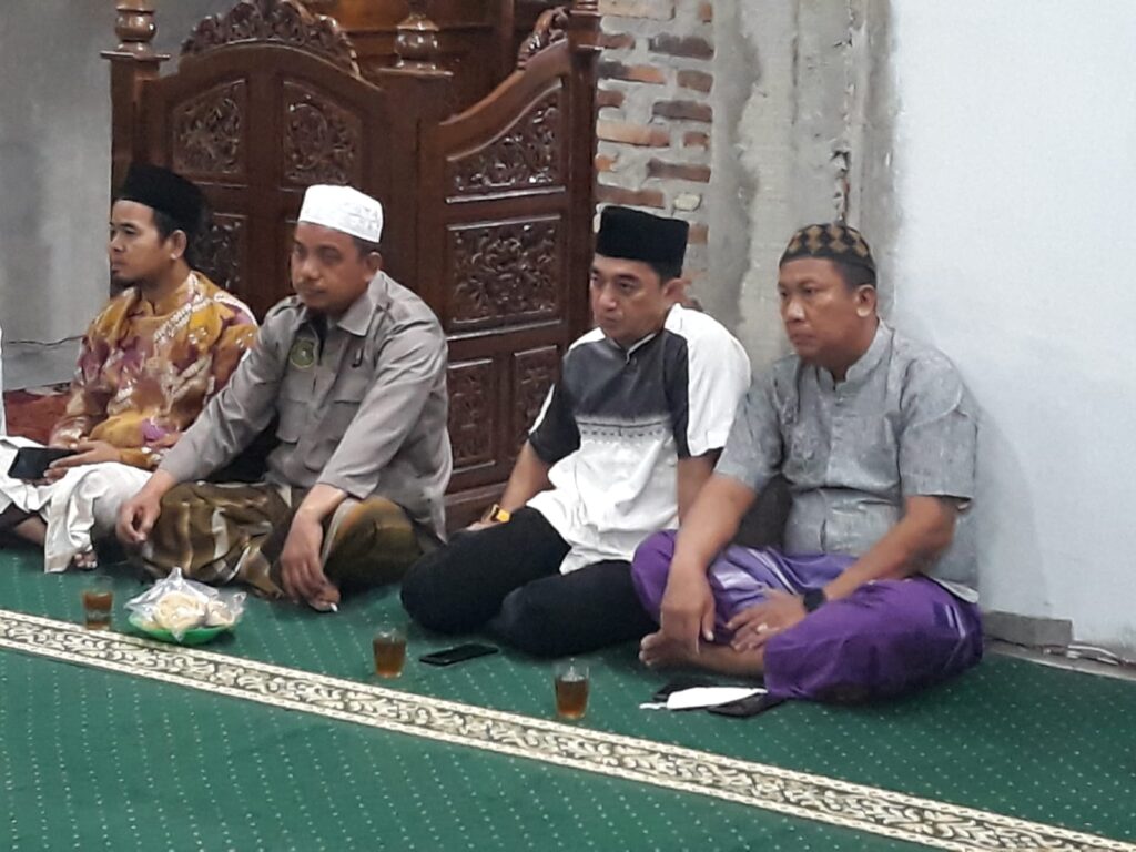 Waka Polres Tanjungbalai dan Dewan Masjid Sampaikan Pesan Kamtibmas