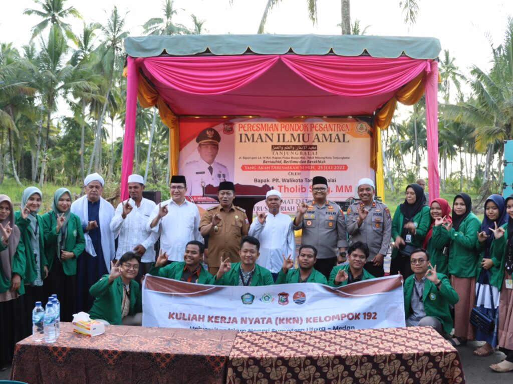 Peresmian Pondok Pesantren Iman Ilmu Amal Kota Tanjungbalai Dihadiri Kapolres