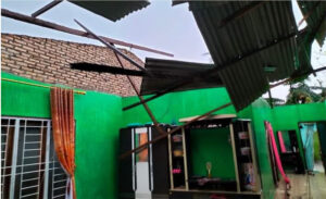 Rumah Milik Warga di Sei Bamban Rusak Diterjang Angin Puting Beliung, Satu Orang Tewas Tertimpah Pohon