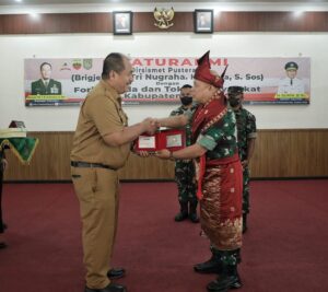 Pusat Teritorial TNI AD Kunjungi Asahan