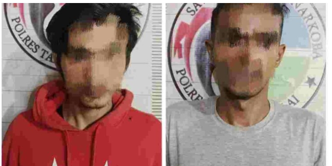 Dua Pria di Tanjungbalai Habis Beli Sabu Langsung Diciduk Polisi