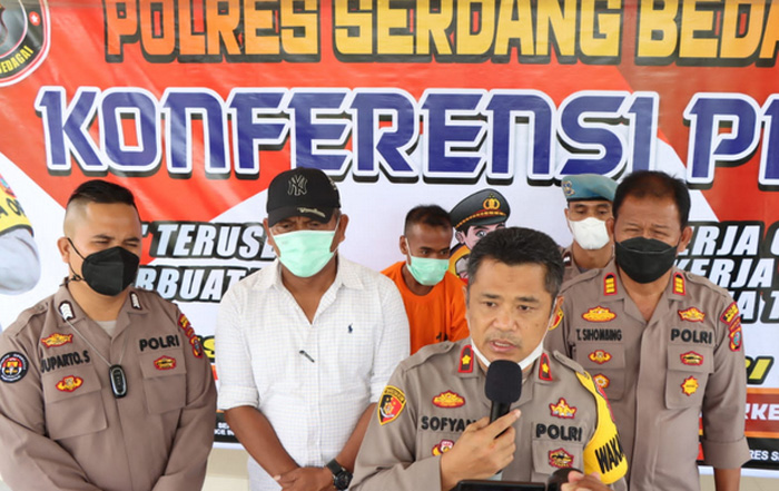 Diduga Berulangkali Beraksi, Terduga Maling Motor di Tanjung Beringin Terancam 7 Tahun Penjara