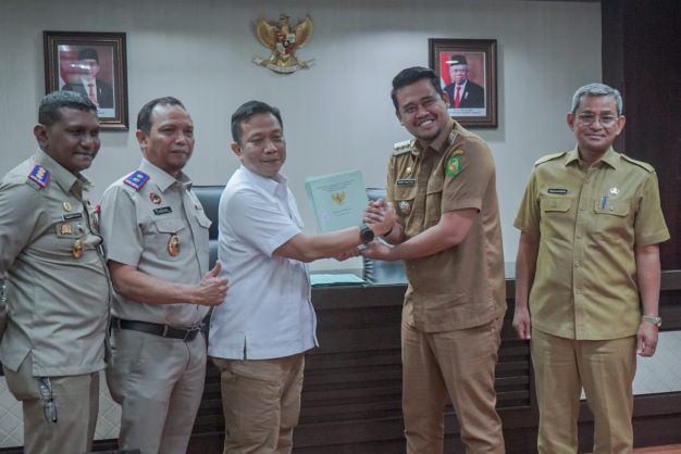 Bobby Nasution Minta Terbitkan Sertifikat Aset Pemko Medan Yang Belum Bersertifikat