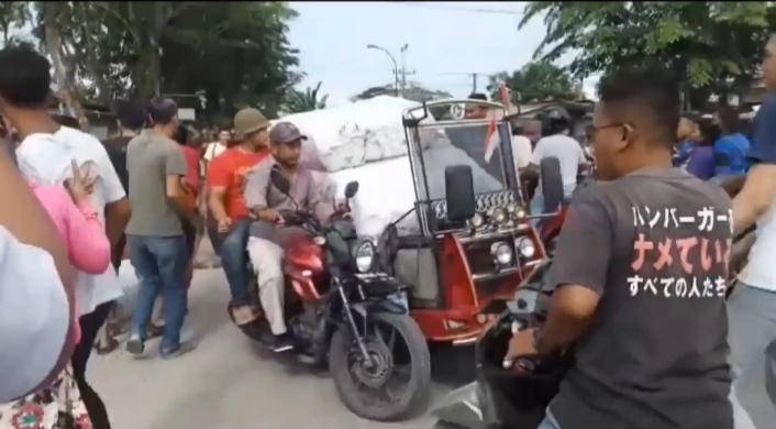 Viral, Puluhan Balepress Sitaan Bea Cukai Diambil Paksa Warga di Tanjungbalai