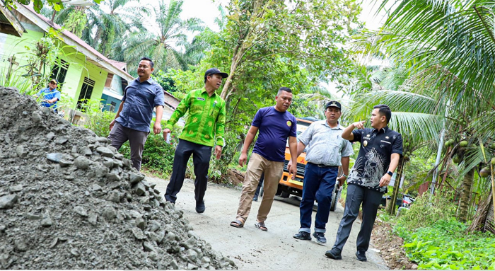 Akses Jalan Insfrantruktur Menuju Arung Jeram Bahbolon Dibangun