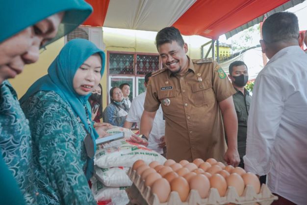 Atasi Inflasi, Pemko Medan Buka Pasar Murah Di 151 Kelurahan