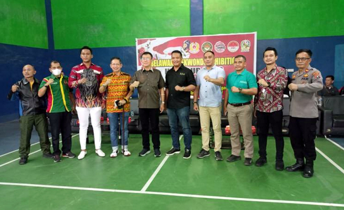 Ketua DPRD Medan Hadiri Pembukaan Taekwondo Ekhibition HWD Cup 2022