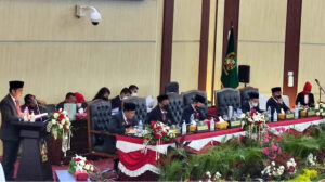 Rapat Paripurna DPRD Kota Medan Penandatanganan Nota Kesepakatan KUA dan PPAS Rancangan Perubahan APBD Kota Medan Tahun Anggaran 2022