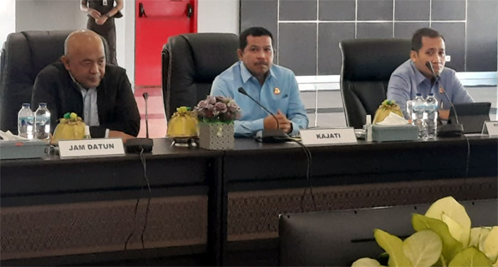 JAM Datun Feri Wibisono Supervisi Teknis Bidang Datun Ke Kejati Sulteng, JPN Harus Profesional dan Berintegritas