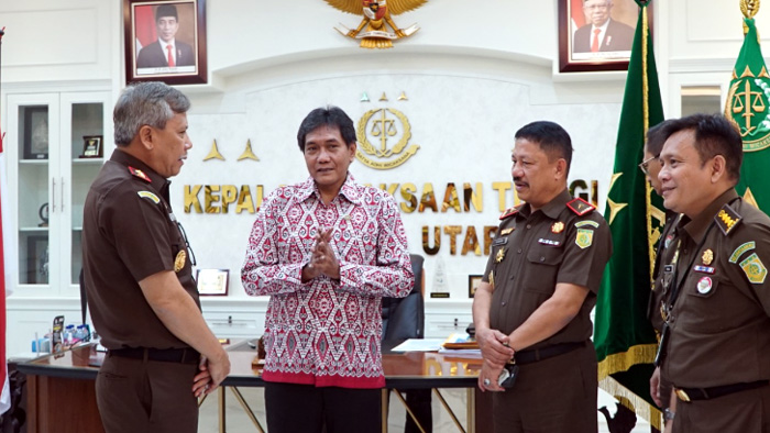 Kajati Sumut dan Ombudsman RI Jalin Komunikasi Dalam Memberikan Informasi Kepada Masyarakat