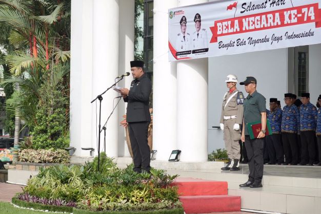 Bobby Nasution Pimpin Upacara Peringatan Hari Bela Negara