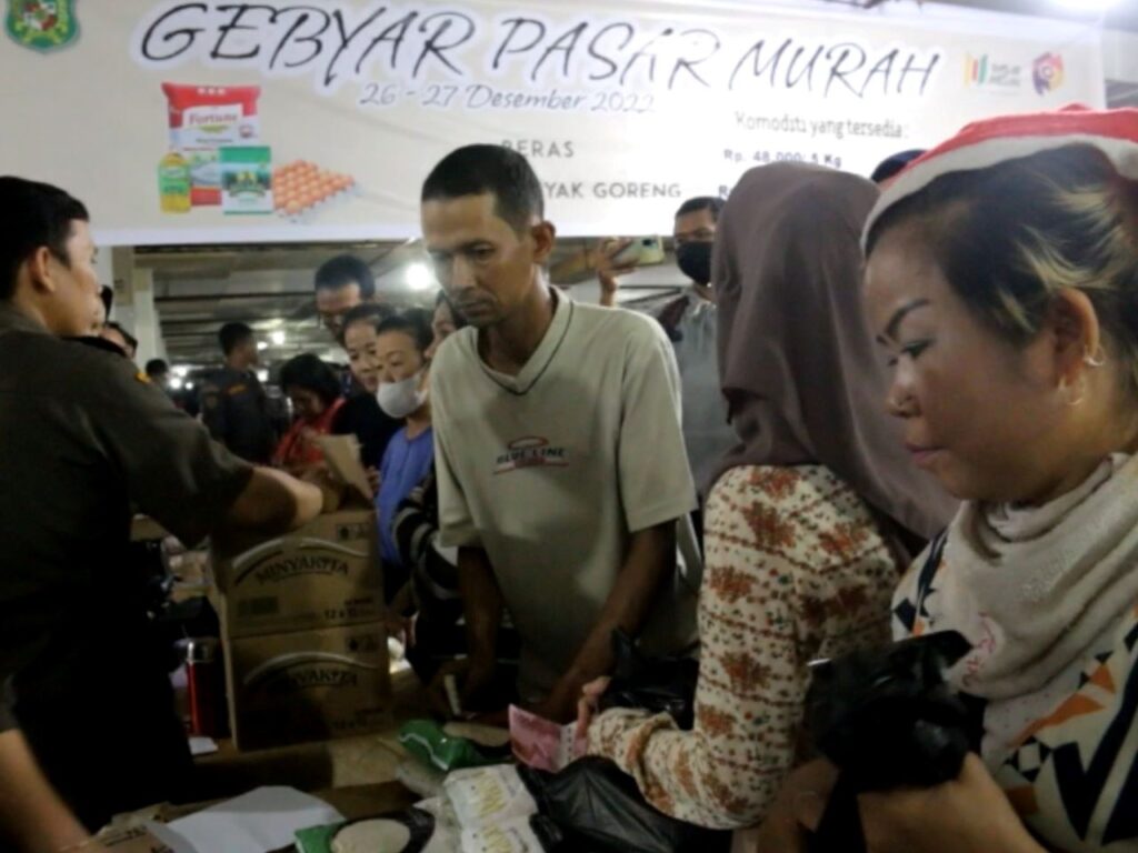 Jaga Stabilitas Harga, PUD Pasar Kota Medan Gelar Gebyar Pasar Murah di Tiga Pasar