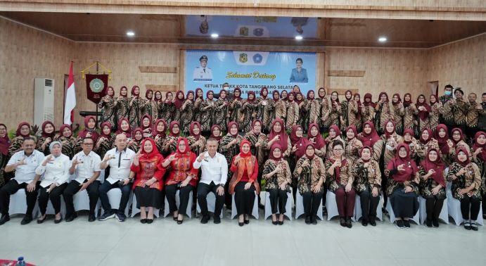 Belajar Sakasanwira, TP PKK Kota Tangerang Selatan Kunker Ke TP PKK Kota Medan