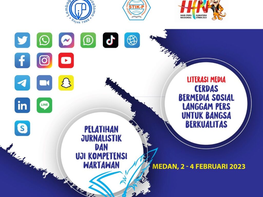 Meriahkan HPN 2023, LPDS – STIKP Selenggarakan Literasi Media dan UKW di Medan