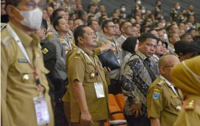 Walikota PSP Irsan Efendi Nasution Hadiri Rakornas Di Bogor