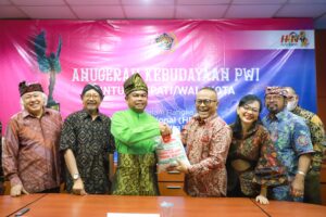 Paparan Bupati Sergai Pukau Dewan Juri Anugerah Kebudayaan PWI
