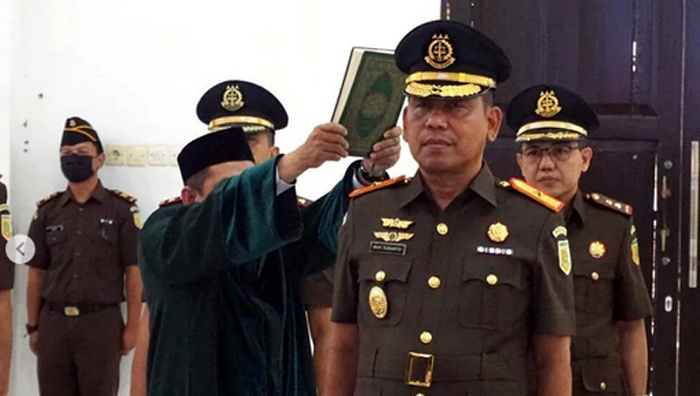 M Sunarto Dilantik Jadi Wakajati Kalimantan Tengah