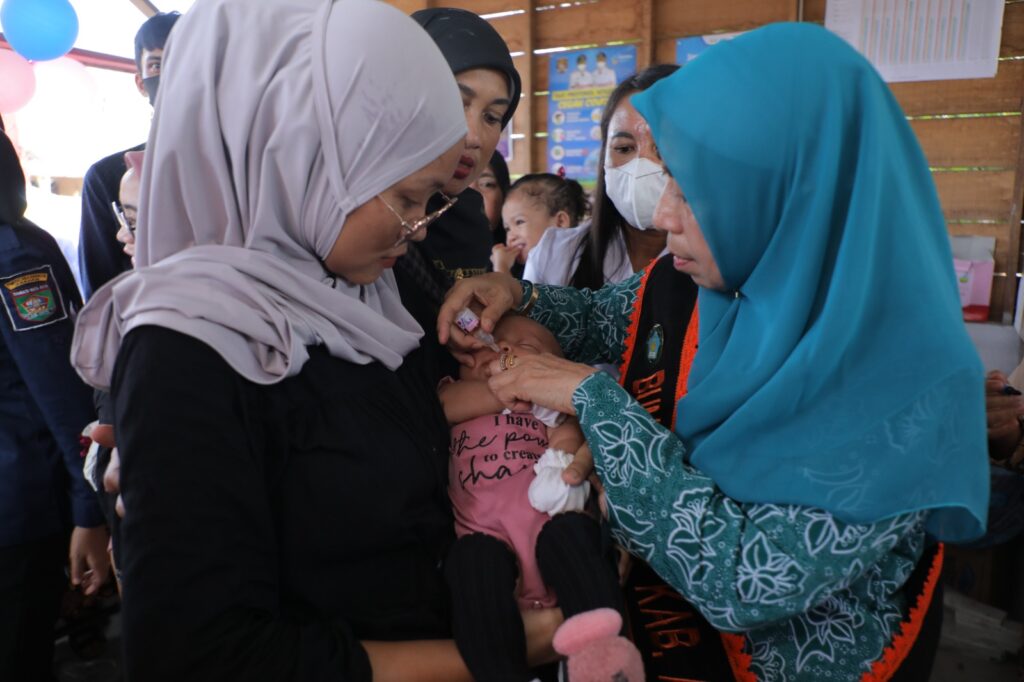 PIN Polio di Asahan Baru Berjalan 20 Persen