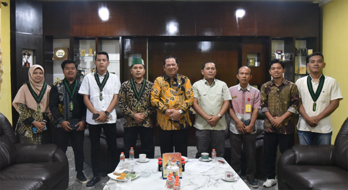 Walikota Irsan Efendi Nasution Terima Audiensi HMI Cabang Padangsidimpuan