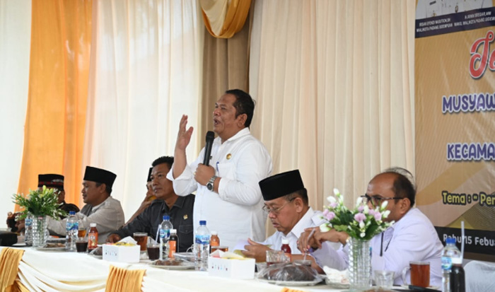 Irsan Efendi Nasution Buka Musrenbang Kecamatan PSP Hutaimbaru