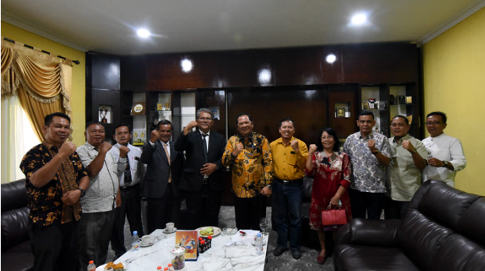 Walikota PSP Terima Audiensi Pengurus HKBP Padangsidimpuan