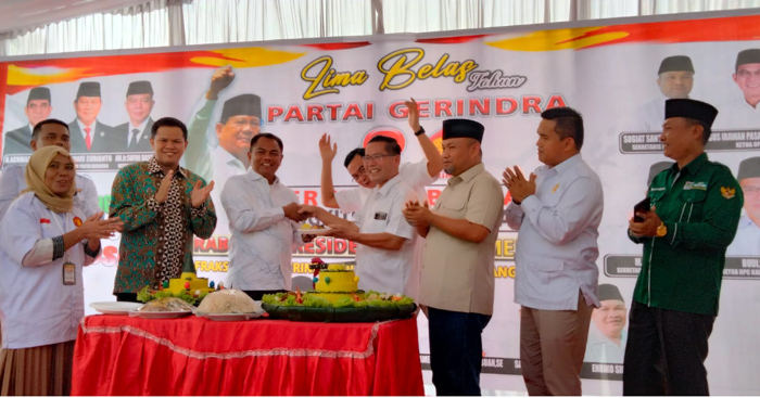 HUT Partai Gerindra, Darma Wijaya Ajak Gerindra Sukseskan PON 2024