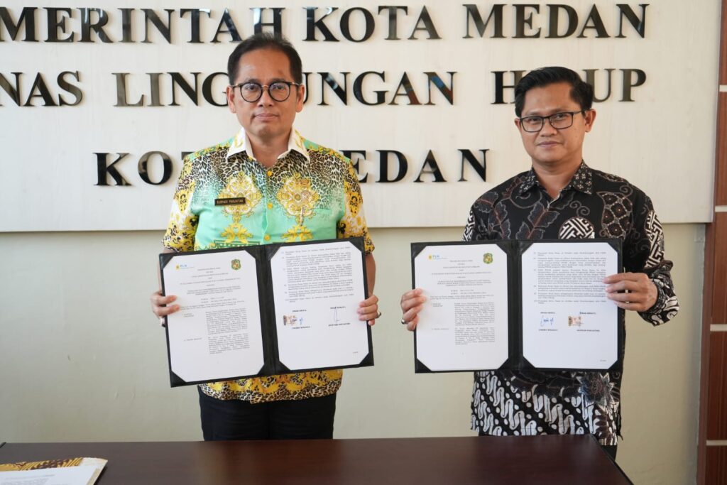 DLH Medan dan PT Indonesia Power Pangkalan Susu Jalin Kerjasama Ubah Sampah Organik Jadi Bahan Bakar