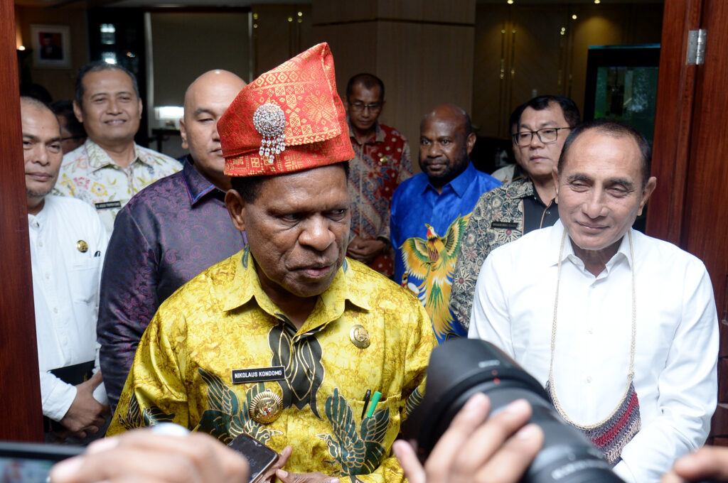 Ingin Belajar dari Sumut, Pj Gubernur Papua Pegunungan Temui Edy Rahmayadi
