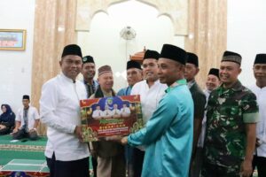 Rombongan Bupati Sergai, Safari Ramadhan Tim I Kunjungi Masjid Taqwa Dusun VII Desa Pulau Gambar