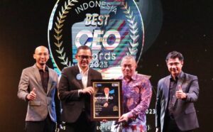 Mohamad Feriadi Soeprapto Dinobatkan ke Empat Kalinya sebagai Indonesia Best 50 CEO Awards 2023