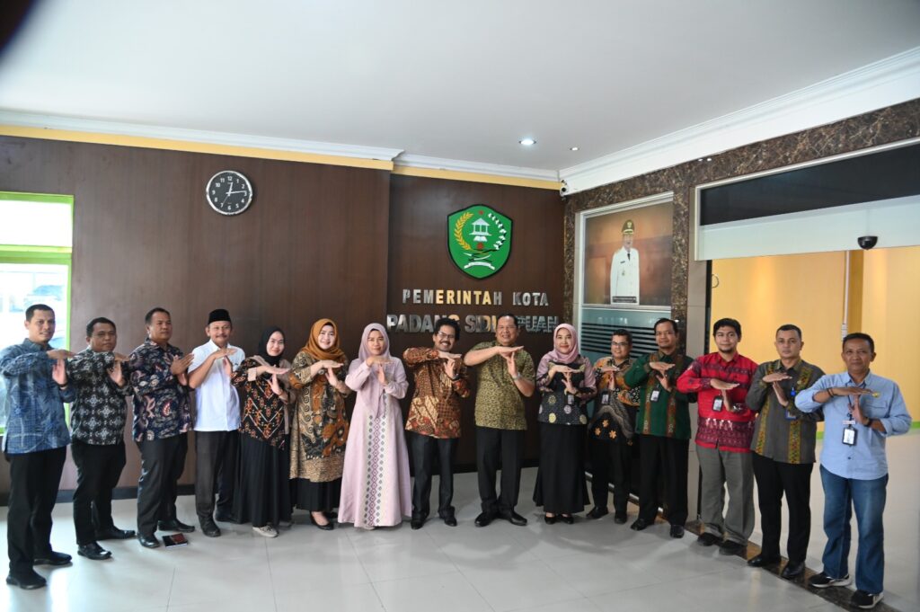 Terima Kepala BPS, Walikota Padangsidimpuan Berharap Tetap Konsisten Menjalin Kolaborasi