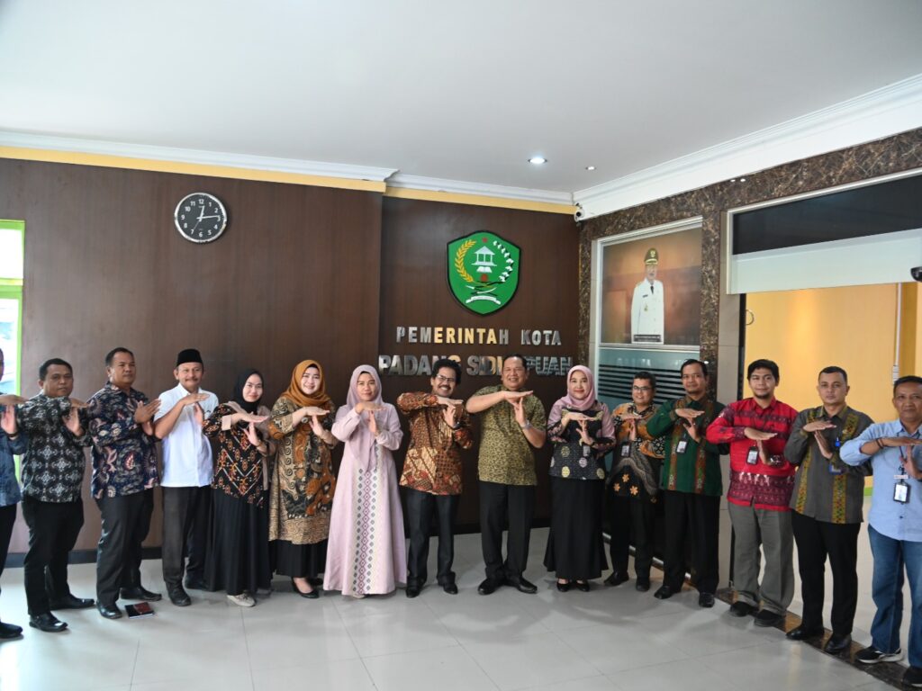 Terima Kepala BPS, Walikota Padangsidimpuan Berharap Tetap Konsisten Menjalin Kolaborasi
