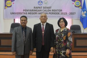 Senat Unimed Tetapkan Tiga Calon Rektor Unimed Periode 2023-2027