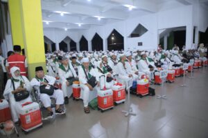 Bupati Asahan Lepas Keberangkatan 282 Orang Jamaah Haji