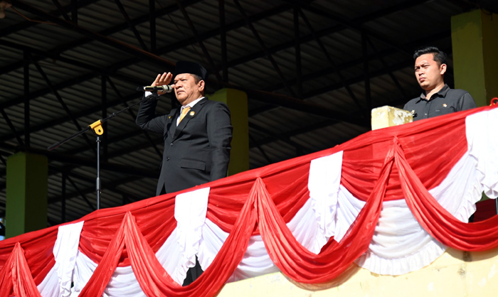 Irsan Efendi Nasution Pimpin Upacara Hardiknas ke-115