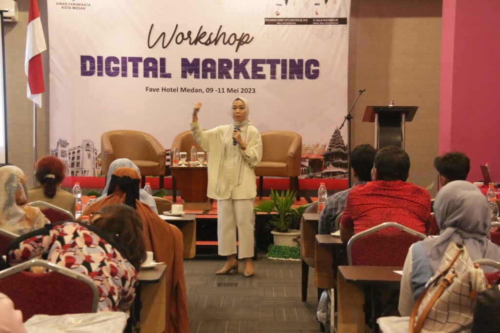 Tingkatkan Ekraf, Pemko Medan Gelar Workshop Digital Marketing