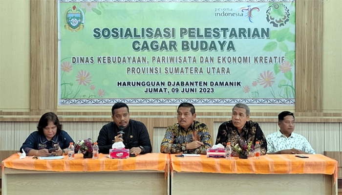 Parlindungan Purba Apresiasi Kegiatan Sosialisasi Pelestarian Cagar Budaya Sumatera Utara
